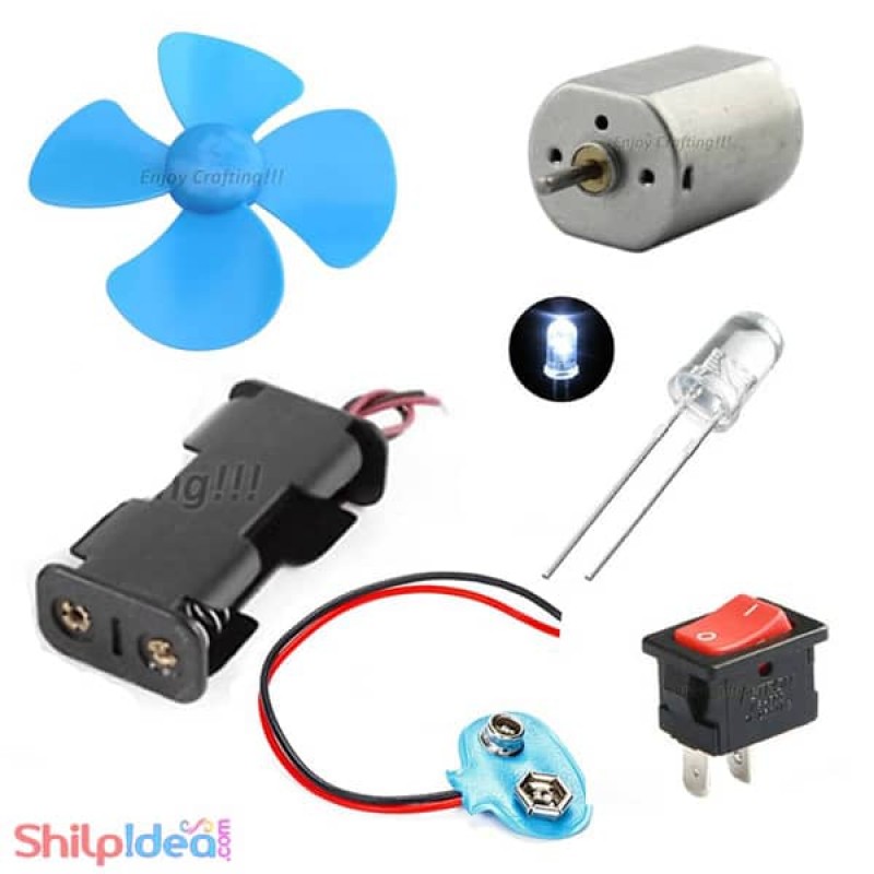 Experimental DC Motor Kit - 6 Pieces